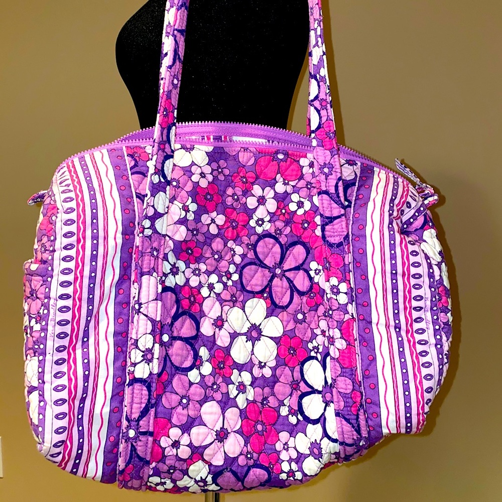 Vera Bradley Small Floral Duffel/Overnight Bag
